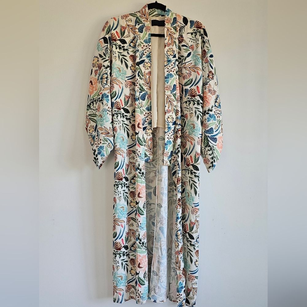 Line & Dot Kimono Style Jacket S/M